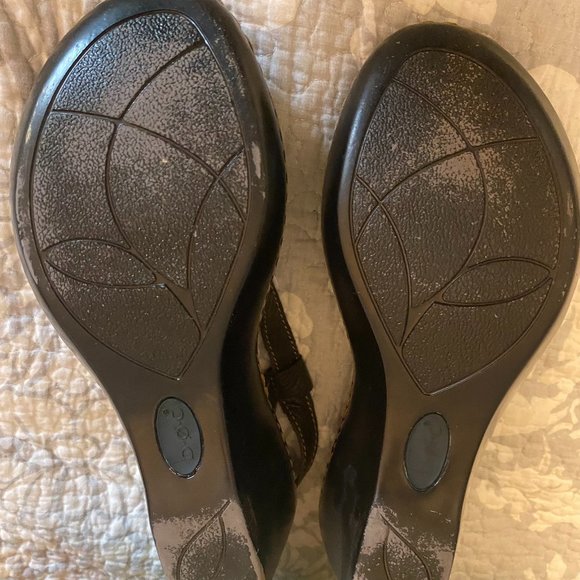 BOC Mahogany Heeled Sandals - Picture 2 of 5